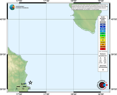 Mappa EMS - località