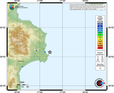 Mappa EMS - località