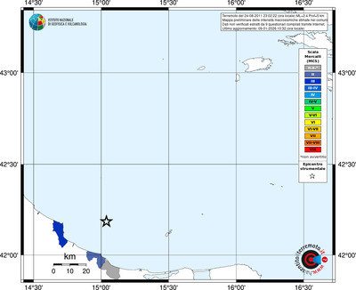 Mappa MCS - territori comuni