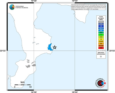 Mappa EMS - territori comuni