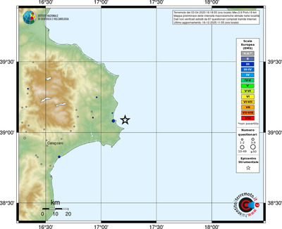 Mappa EMS - località