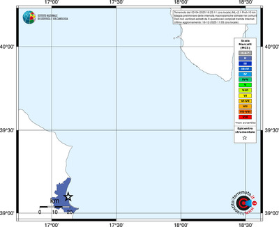 Mappa MCS - territori comuni