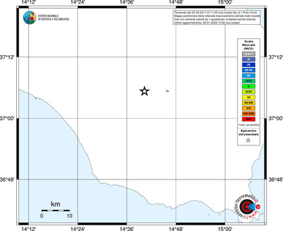 Mappa MCS - territori località