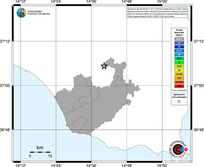 Mappa MCS - territori comuni
