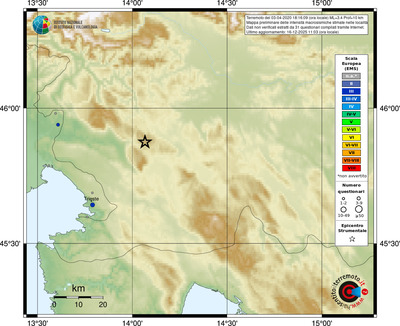Mappa EMS - località