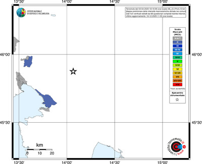Mappa MCS - territori comuni
