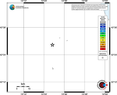 Mappa MCS - territori località