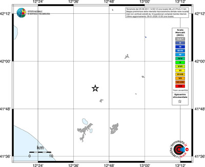 Mappa MCS - territori località