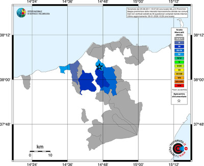 Mappa MCS - territori comuni