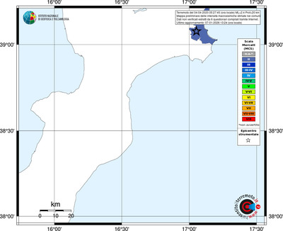 Mappa MCS - territori comuni