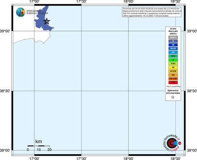 Mappa MCS - territori comuni