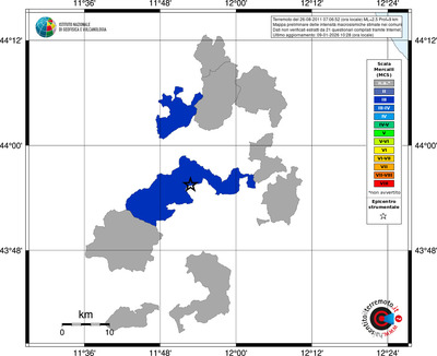 Mappa MCS - territori comuni
