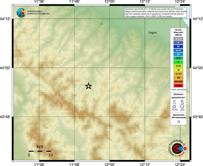 Mappa MCS - località