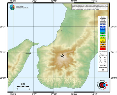 Mappa EMS - località
