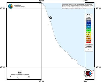 Mappa EMS - territori località