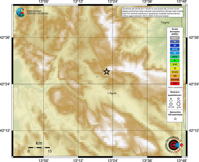 Mappa EMS - località