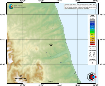 Mappa MCS - località