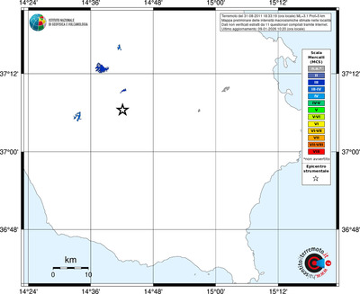 Mappa MCS - territori località