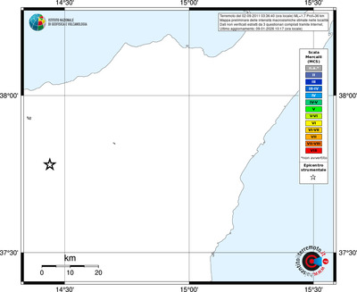 Mappa MCS - territori località