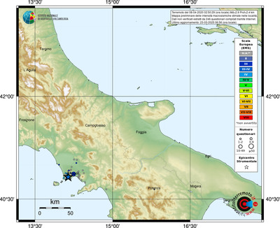 Mappa EMS - località