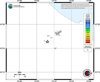 Mappa MCS - territori località