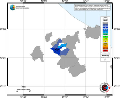 Mappa MCS - territori comuni