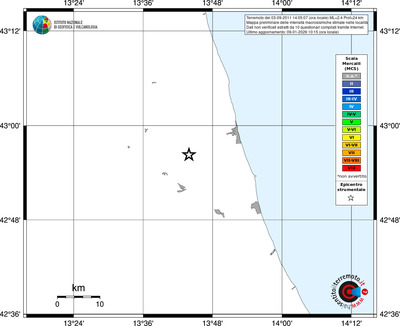 Mappa MCS - territori località
