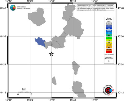 Mappa MCS - territori comuni