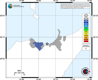 Mappa MCS - territori comuni