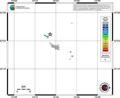 Mappa MCS - territori località