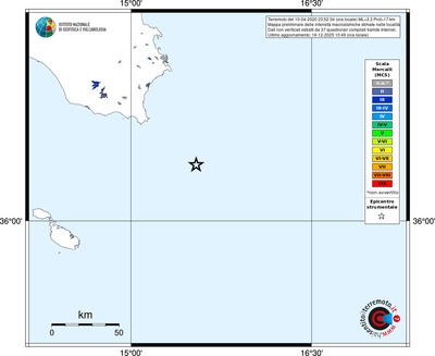 Mappa MCS - territori località