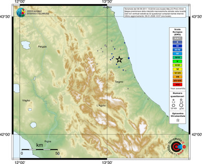 Mappa EMS - località