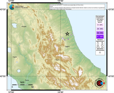 Mappa comuni con almeno 3 questionari
