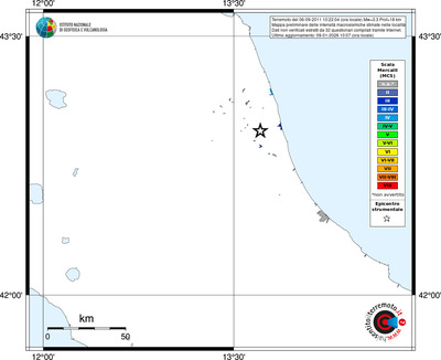 Mappa MCS - territori località