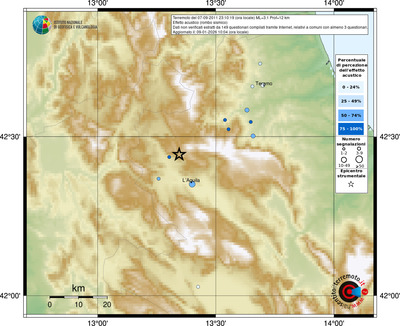 Mappa comuni con almeno 3 questionari