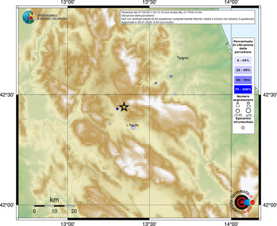 Mappa comuni con almeno 3 questionari