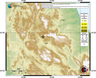 Mappa comuni con almeno 3 questionari