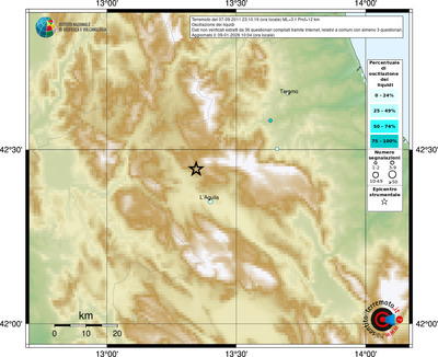 Mappa comuni con almeno 3 questionari