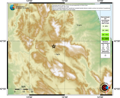 Mappa comuni con almeno 3 questionari
