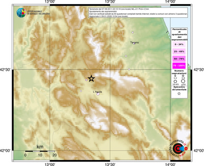 Mappa comuni con almeno 3 questionari