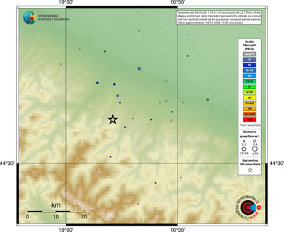 Mappa MCS - comuni