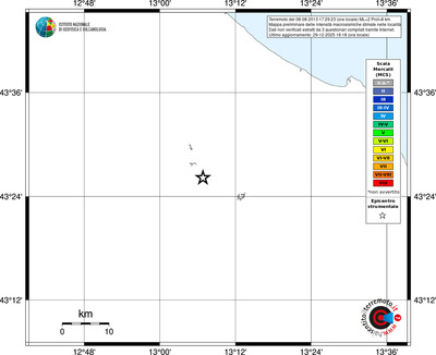 Mappa MCS - territori località
