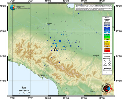 Mappa MCS - comuni