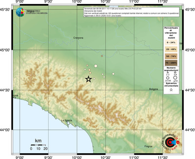 Mappa comuni con almeno 3 questionari
