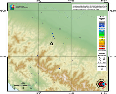 Mappa EMS - comuni