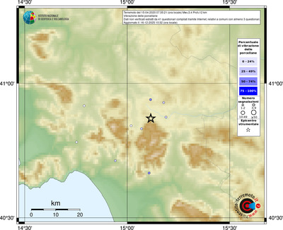 Mappa comuni con almeno 3 questionari
