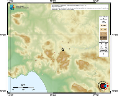 Mappa comuni con almeno 3 questionari