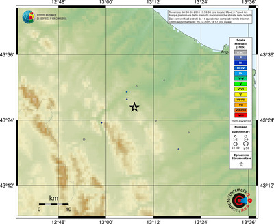Mappa MCS - località