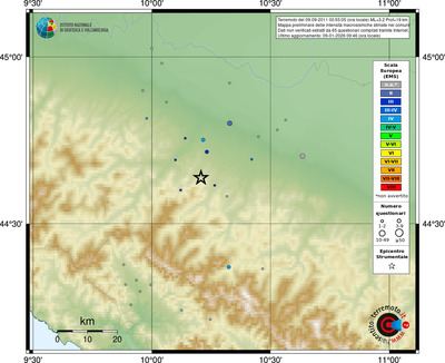 Mappa EMS - comuni