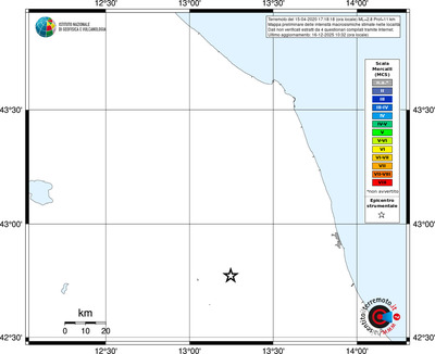 Mappa MCS - territori località